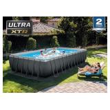 Intex Ultra XTR Rectangular Pool Set, 24ft x 12ft x 52in