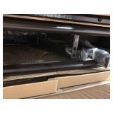 Mainstays Sand Dune Reclining Steel Outdoor Chaise Lounge - Set of 2, Beige/Black