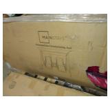 Mainstays Zero-Gravity Steel Porch Swing - Red/Black