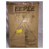 MAXPURE Kids Teepee Tents Indian Canvas Teepee Indian Tent Teepee Play Tent with Banner Toddler Teepee Tent Foldable Playhouse for Kids Indoor Outdoor Portable Kids Tent