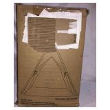 MAXPURE Kids Teepee Tents Indian Canvas Teepee Indian Tent Teepee Play Tent with Banner Toddler Teepee Tent Foldable Playhouse for Kids Indoor Outdoor Portable Kids Tent