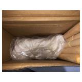 MAXPURE Kids Teepee Tents Indian Canvas Teepee Indian Tent Teepee Play Tent with Banner Toddler Teepee Tent Foldable Playhouse for Kids Indoor Outdoor Portable Kids Tent