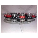 Fairly Odd Novelties Shot Glass Roulette, Drinking Game Set (Comes with 2 Balls and 16 Shot Glasses)