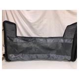 Xinsilu Diaper Bag Backpack with Changing Table-Travel Backpack, Storage Diaper Bag with Sturdy Folding Crib, Baby Cradle Backpack, Built-in USB Port, Color (Black Grey)