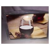 Amscan Mini Stemless Wine Glasses, 10 Count (Pack of 1), Clear