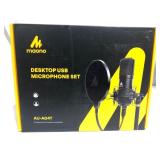 MAONO USB Microphone Condenser Microphone PC Microphone 192KHZ / 24BIT Microphone Set High Sound Quality Unidirectional