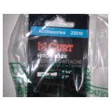 Curt 5/8in. Hitch Lock (2in. Receiver, Barbell, Black)