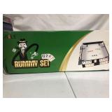 KAILE 106 Rummy Tiles Game, Rummy Cube Sets Travel Game Outlasting Color with Aluminum Case & 4 Anti-Skid Durable Trays