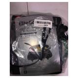 Elite Gourmet Countertop Coiled, Electric Hot Burner, Temperature Controls, Power Indicator Lights, Easy to Clean, Single, Black