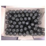 BIC Round Stic Medium Ballpoint Pen, Back Ink (Pack of 60)