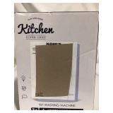 Infunbebe Kids Toy Play Kitchen Super Chef My First Washing Machine With Light & Sounds