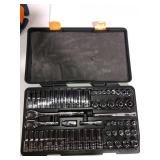 GearWrench 57 Piece 3/8 in Drive SAE/Metric Socket Set, 6 Point
