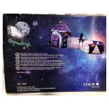 LOJETON Rocket Ship Play Tent - Premium Space Castle Pop Up Kids Playhouse with Star Lights - Unique Space and Planet Design for Indoor and Outdoor Fun - Imaginative Toy & Gift for Boys Girls