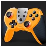 TERIOS T17 Switch Controller - Wireless Controller for Nintendo Switch(Orange&Black)