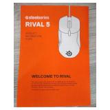 SteelSeries Rival 5 Gaming Mouse with PrismSync RGB Lighting and 9 Programmable Buttons â FPS, MOBA, MMO, Battle Royale â 18,000 CPI TrueMove Air Optical Sensor - Black