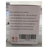 Window Bird Feeders with Sliding Feed Tray for Outside, Never Falling Off, Large Outside Bird Feeder for Wild Birds, Hanging Birdhouse Kit, Drain Holes, Super Strong Hooks