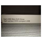 Dell - USB Slim DVD+/- RW Drive - Plug and Play - DW316 - Black