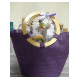 Spa Luxetique Gift Baskets for Women, Spa Gifts for Women - 10pcs Lavender Bath and Body Gift Set with Bath Bomb, Body Lotion, Bubble Bath, Relaxing Spa Baskets for Women, Christmas Gifts for Women