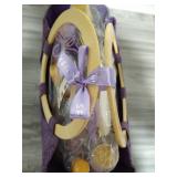 Spa Luxetique Gift Baskets for Women, Spa Gifts for Women - 10pcs Lavender Bath and Body Gift Set with Bath Bomb, Body Lotion, Bubble Bath, Relaxing Spa Baskets for Women, Christmas Gifts for Women