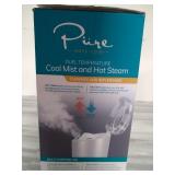 NanoSteamer PRO Professional 4-in-1 Nano Ionic Facial Steamer for Spas - 30 Min Steam Time - Humidifier - Unclogs Pores - Blackheads - Spa Quality - 5 Piece Stainless Steel Skin Kit Included