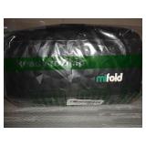 Mifold Original grab-and-go Car Booster Seat, Slate Gray, Compact and Portable Booster for Travel, Carpooling and More, Foldable Child Booster Seat Fits into Glove Box and Backpack, Slate Grey