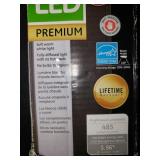 Enbrighten 12 Inch LED Premium Under Cabinet Light Fixture, Bronze Finish, Direct Wire, Warm White 3000K, 485 Lumens, Steel Housing, On/Off Switch, Kitchen, Office, Vanity, 38886, Oil-Rubbed Bronze