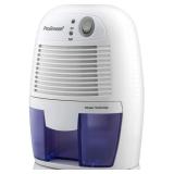 Pro Breeze Electric Dehumidifier 1200 Cubic Feet (215 sq ft) - Portable Mini Dehumidifier with Auto Shut Off for Home, Bedroom, Basement, Trailer, RV