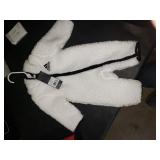 adidas Baby Girls Long Sleeve Embroidered Jumpsuit