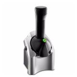 Yonanas 902 Classic Original Healthy Dessert Fruit Soft Serve Maker Creates Fast Easy Delicious Dairy Free Vegan Alternatives to Ice Cream Frozen Yogurt Sorbet Includes Recipe Book BPA Free, Silver