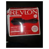 Revlon One-Step Hair Dryer and Volumizer Hot Air Brush, Black Blow Dryer