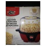 Stir Crazy Popcorn Machine, Red, 6qt