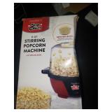 Stir Crazy Popcorn Machine, Red, 6qt