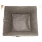 Winsome Capri Set Of 6 Foldable Black Fabric Baskets, 4 small