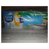 Fresh Step Drawstring Litter Box Liners Unscented, Jumbo Size,  36" x 19" - 7 Count, 3-PACKS