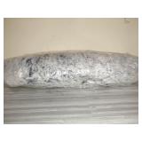 Pet Dog Cat Bed 40-70cm Light Gray Color Long Plush Round