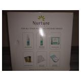 Nurture Valley Ultra Thick Rinse Free No Shower Bathing Wipes (12 pack) | 120 Extra Large Adult Sponge Bath Wash Cloth Wipes - Latex, Lanolin and Alcohol Free - 12 Packs of 10 Cleansing Body Bath Wipe