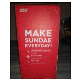 Dash My Pint Electric Ice Cream Maker Machine for Gelato, Sorbet + Frozen Yogurt with Mixing Spoon & Recipe Book (Organic, Sugar Free, Flavored Healthy Snacks + Dessert for Kids & Adults) 0.4qt-White