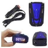 Sunsky High Performance 360 Degrees Full-Band Scanning Car Speed Testing System / Detector Radar, Built-in English Voice Broadcast(Black)