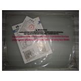 Safety Face Shields with Glasses Frames (Pack of 10) - Ultra Clear Protective Full Face Shields to Protect Eyes, Nose, Mouth - Anti-Fog PET Plastic, Goggles - Sanitary Droplet Splash Guard