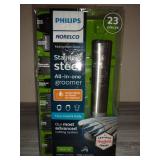 Philips Norelco Multigroomer All-in-One Trimmer Series 7000, 23 Piece Mens Grooming Kit, Trimmer for Beard, Head, Body, and Face, NO BLADE OIL NEEDED, MG7750/49
