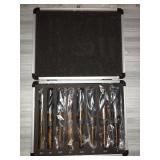 ATE 8PC HSS Cobalt Silver & Deming Drill Bits Set, Large Size 9/16" to 1", Reduced 1