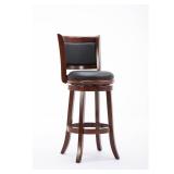Boraam Industries Augusta Swivel 29" Barstool - Cherry Retail: $159.99