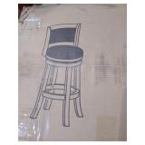 Boraam Industries Augusta Swivel 29" Barstool - Cherry Retail: $159.99