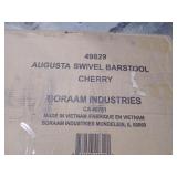 Boraam Industries Augusta Swivel 29" Barstool - Cherry Retail: $159.99