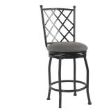 HomePop -  Tristan Swivel Counter Stool - 24 inches - Retail:$75.98