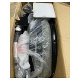 HomePop -  Tristan Swivel Counter Stool - 24 inches - Retail:$75.98