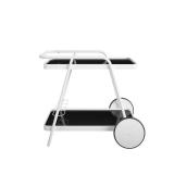 Novogratz - Barvie Outdoor Bar Cart - White -  Retail $148.49