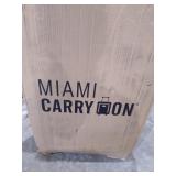 Miami Carry-On Collins 3 Piece Expandable Retro Spinner Luggage Set - Grey Retail: $217.99