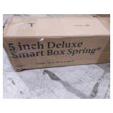 Zinus 5 Inch Deluxe Smart Box Spring Grey Twin Retail: