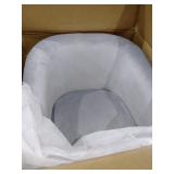 Corvus Tyrol Velvet Curved Back Barrel Accent  Chair Retail: $340.99